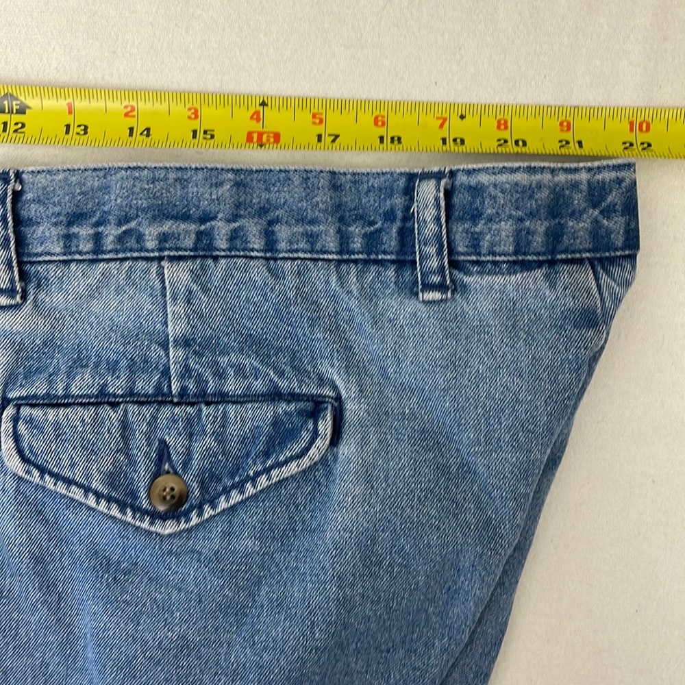 VTG Mens Dockers Shorts Big Tall Khakis 44 Denim Jean shorts Y2K 80s - Picture 6 of 9